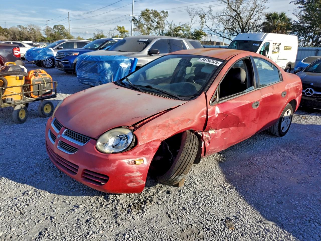 Lot #3302799992 2004 DODGE NEON BASE