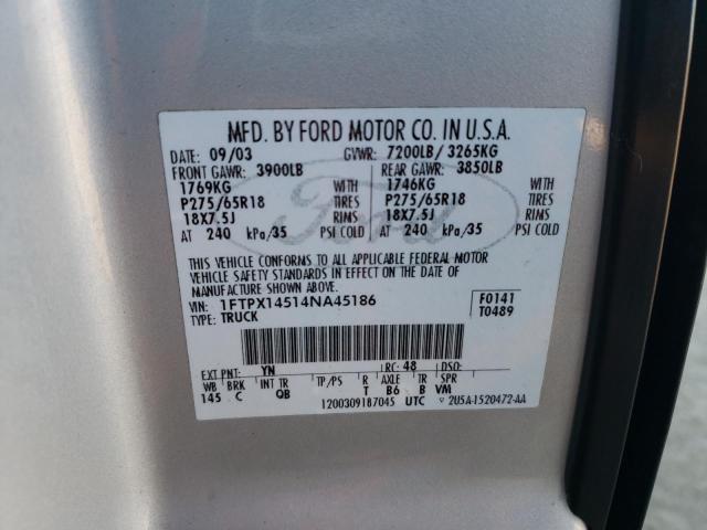 2004 FORD F150 #3291235983