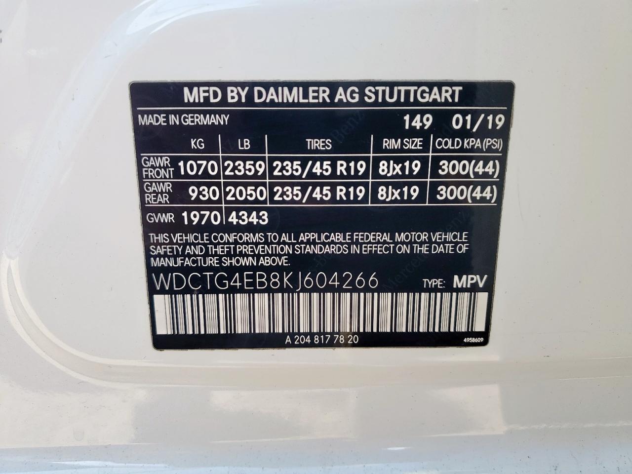 MERCEDES-BENZ GLA-CLASS 250