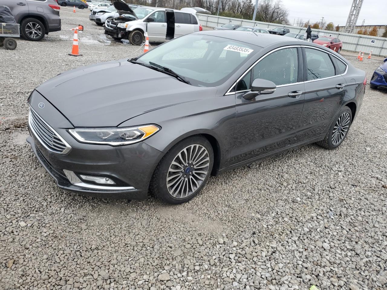 Lot #3302795933 2017 FORD FUSION SE