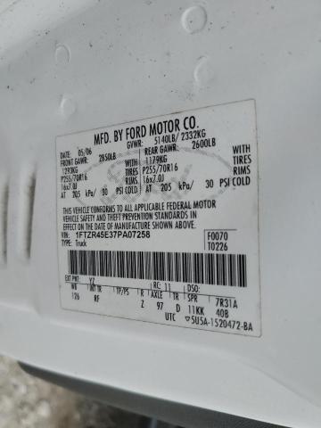 2007 FORD RANGER SUP #3281485054