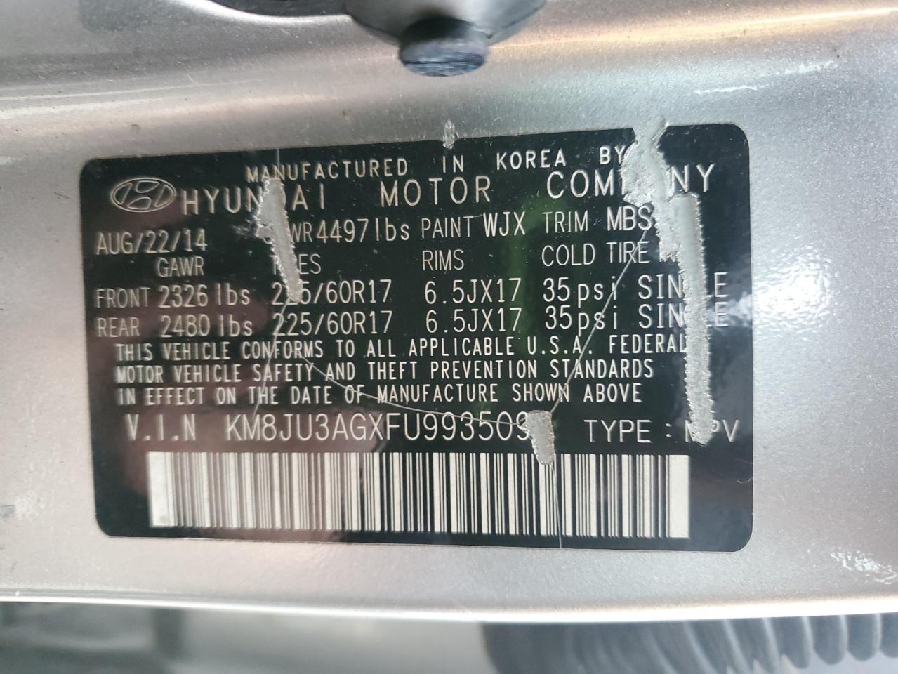 HYUNDAI TUCSON LIMITED