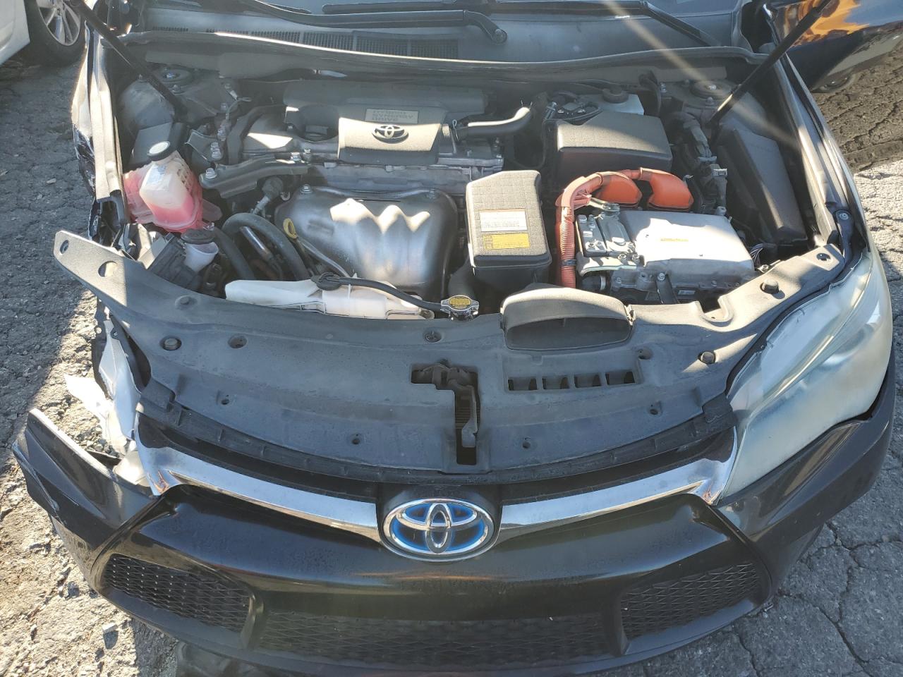 Lot #3308523605 2015 TOYOTA CAMRY HYBR