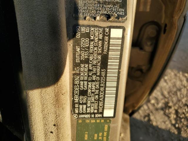 1990 MERCEDES-BENZ 300 E #3281732887