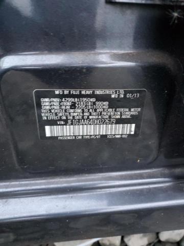 2013 SUBARU IMPREZA #3296967828