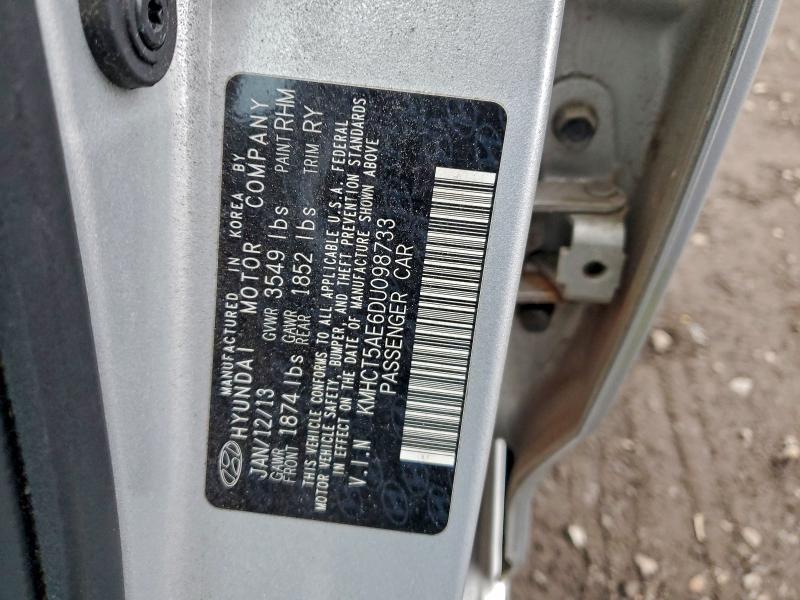 2013 HYUNDAI ACCENT #3305302309