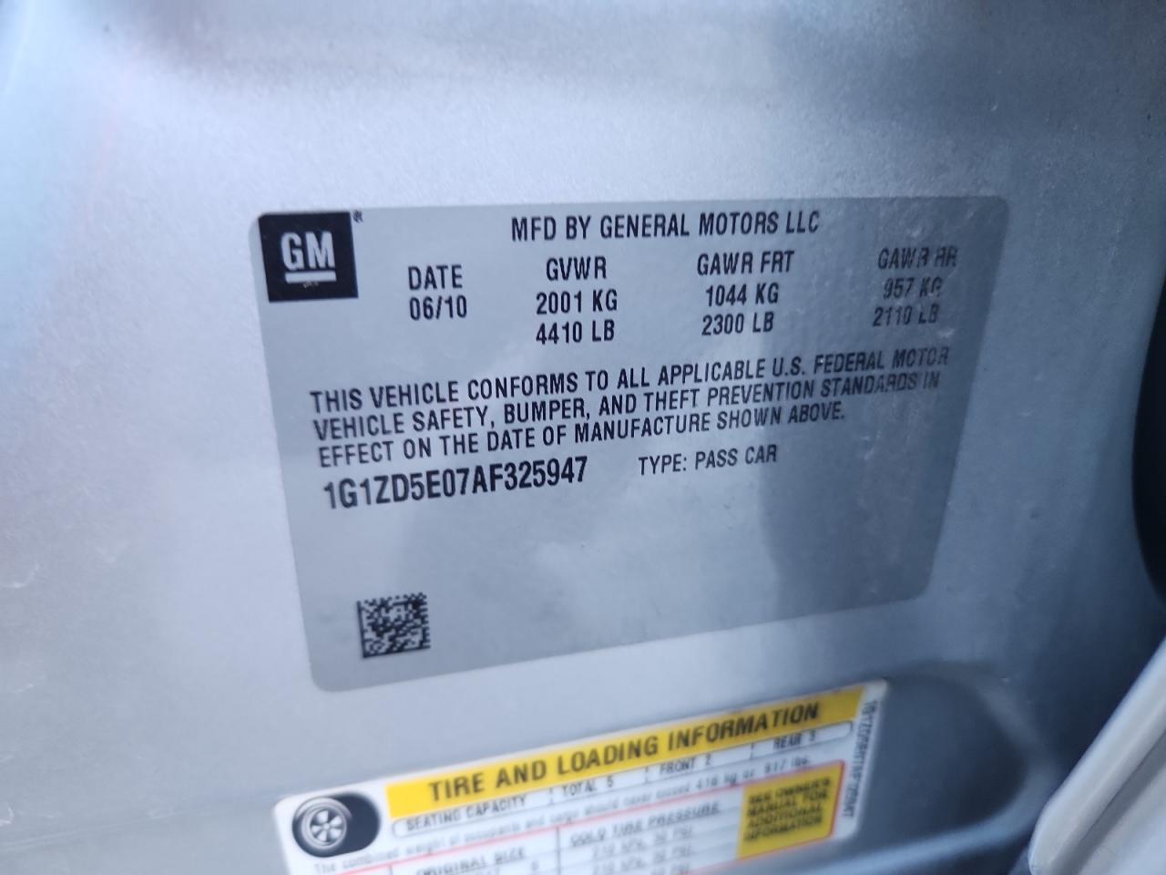 CHEVROLET MALIBU 2LT