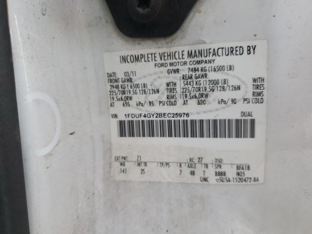 2011 FORD F450 #3296956821