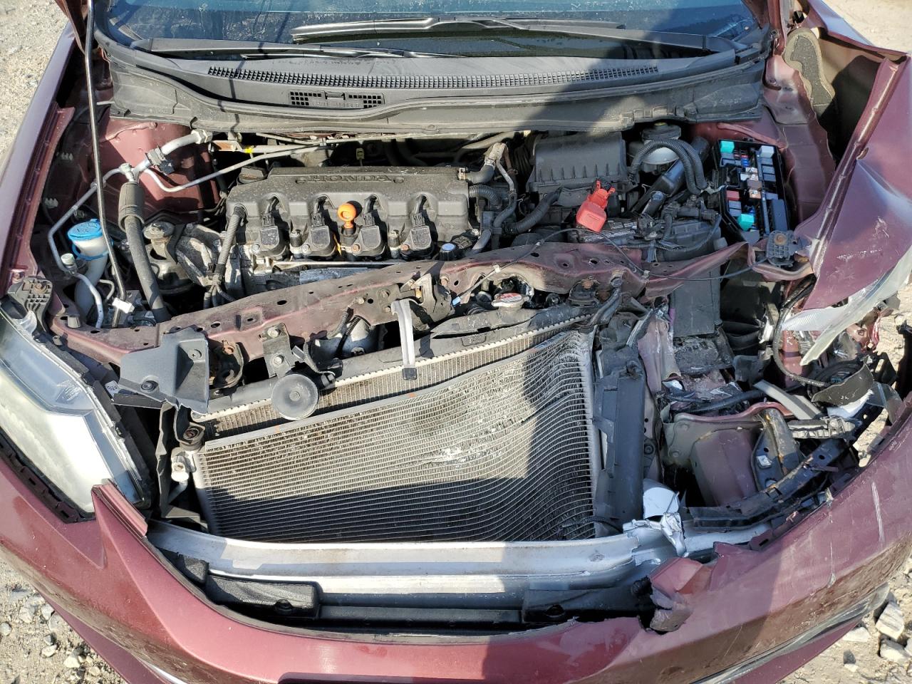 Lot #3301857006 2015 HONDA CIVIC EX