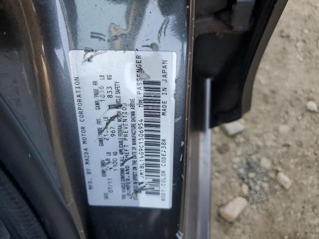 2012 MAZDA 3 I - JM1BL1VG9C1506954