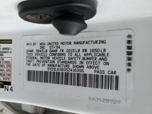 2005 PONTIAC VIBE #3282722296