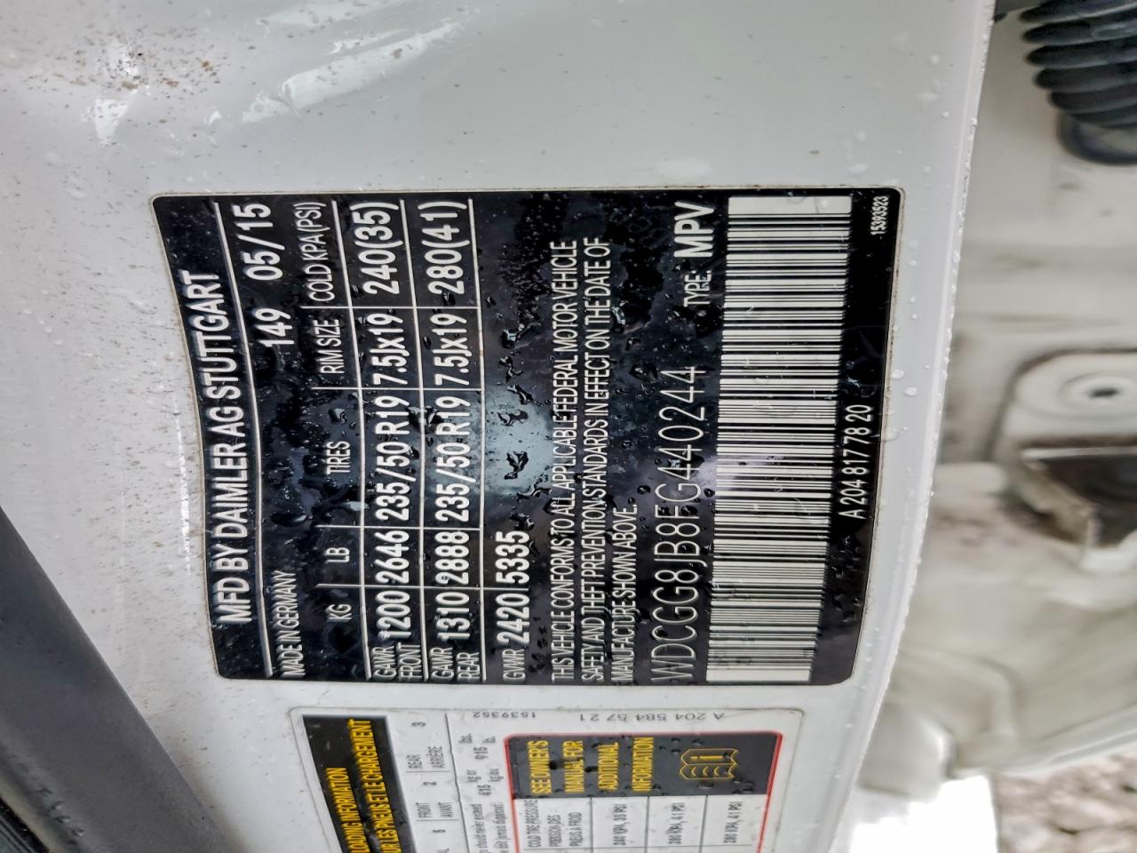 MERCEDES-BENZ GLK-CLASS 350 4MATIC