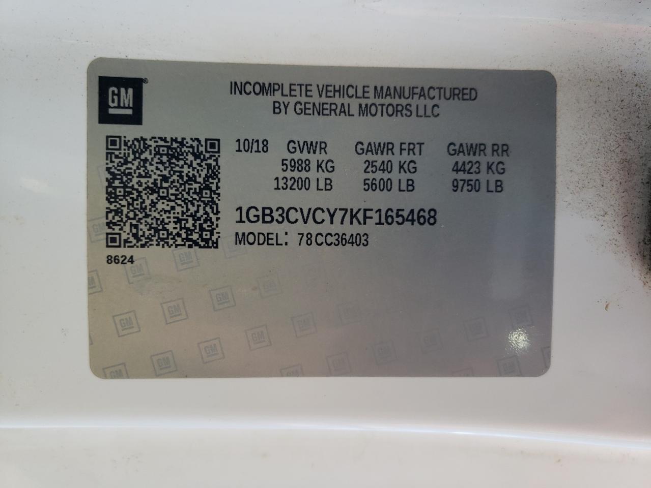 Lot #3297099518 2019 CHEVROLET 3500HD