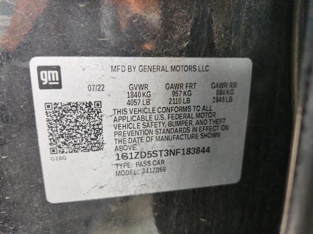 2022 CHEVROLET MALIBU LT #3302765396