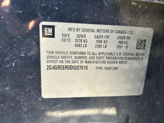 2013 BUICK REGAL #3286524181