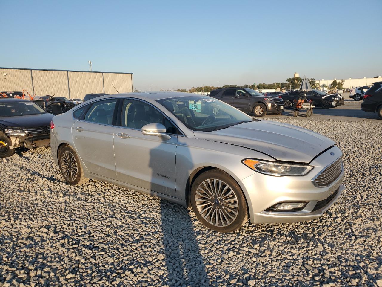 Lot #3297957804 2018 FORD FUSION TIT
