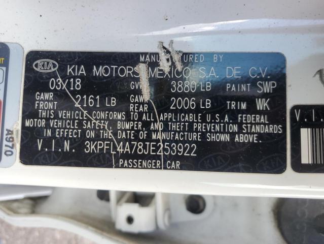 2018 KIA FORTE LX #3294606026