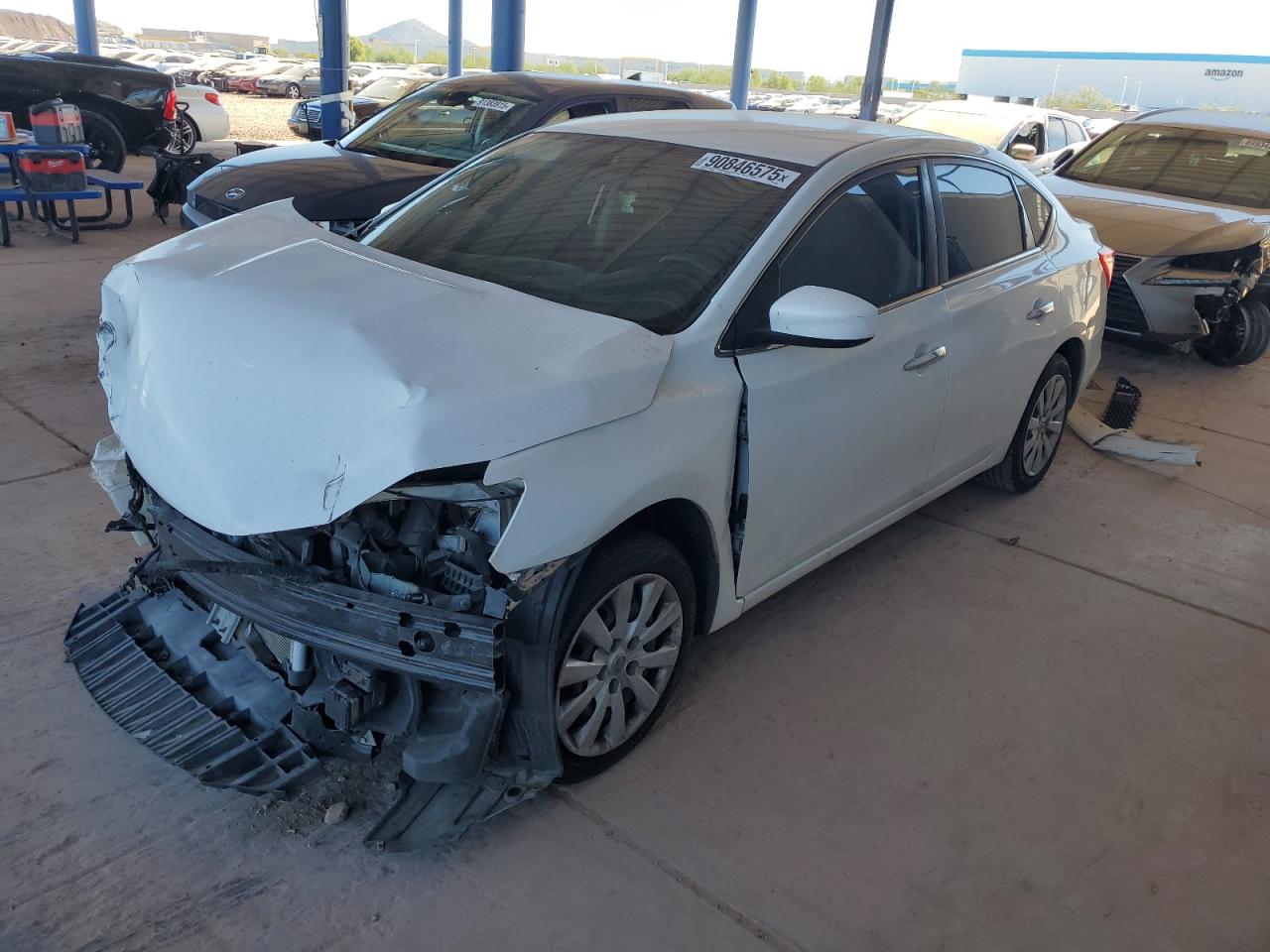 Lot #3310611269 2019 NISSAN SENTRA S