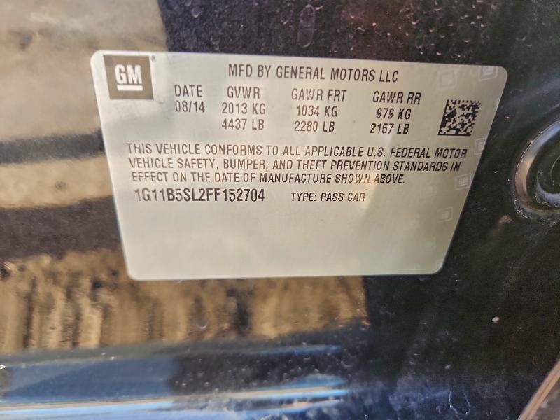 2015 CHEVROLET MALIBU LS #3297316491