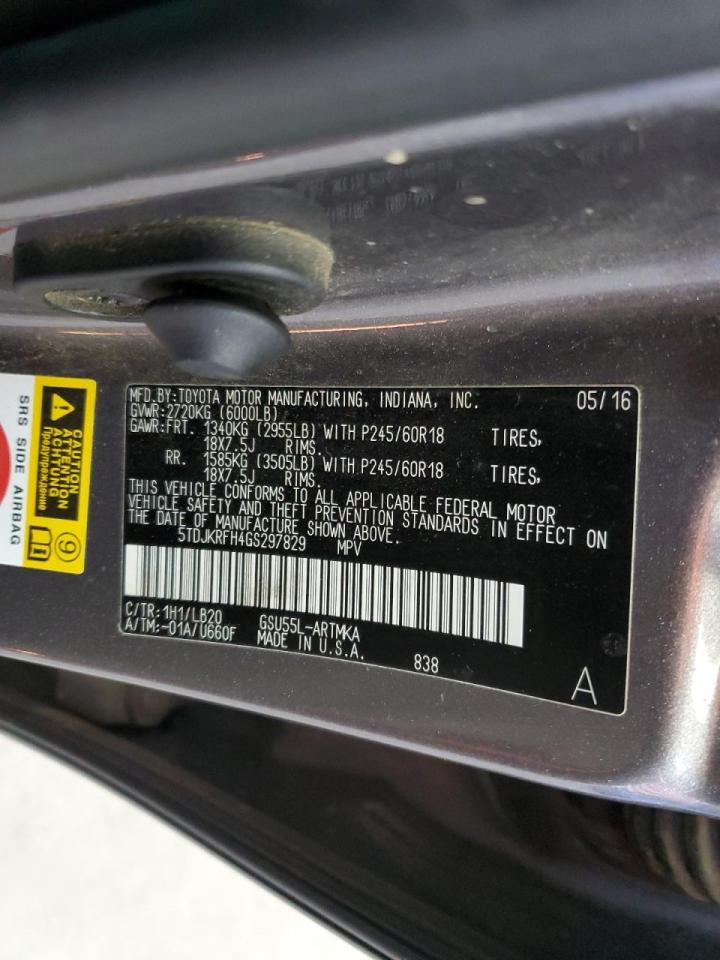 TOYOTA HIGHLANDER XLE