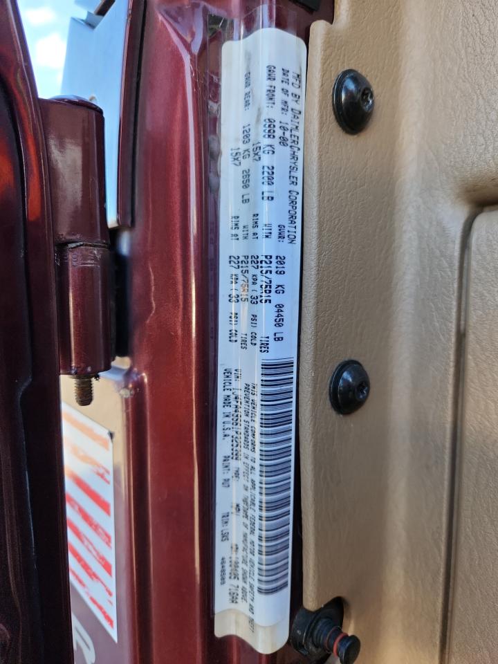 Lot #3287604034 2001 JEEP WRANGLER /