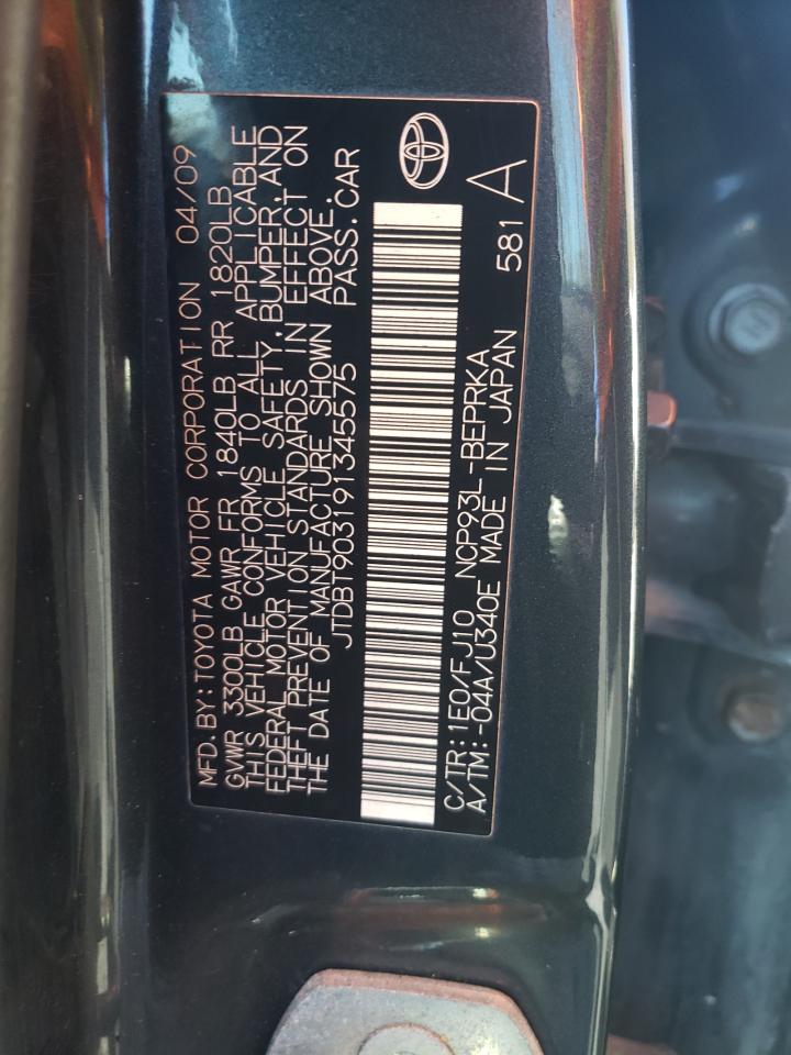 Lot #3281462997 2009 TOYOTA YARIS