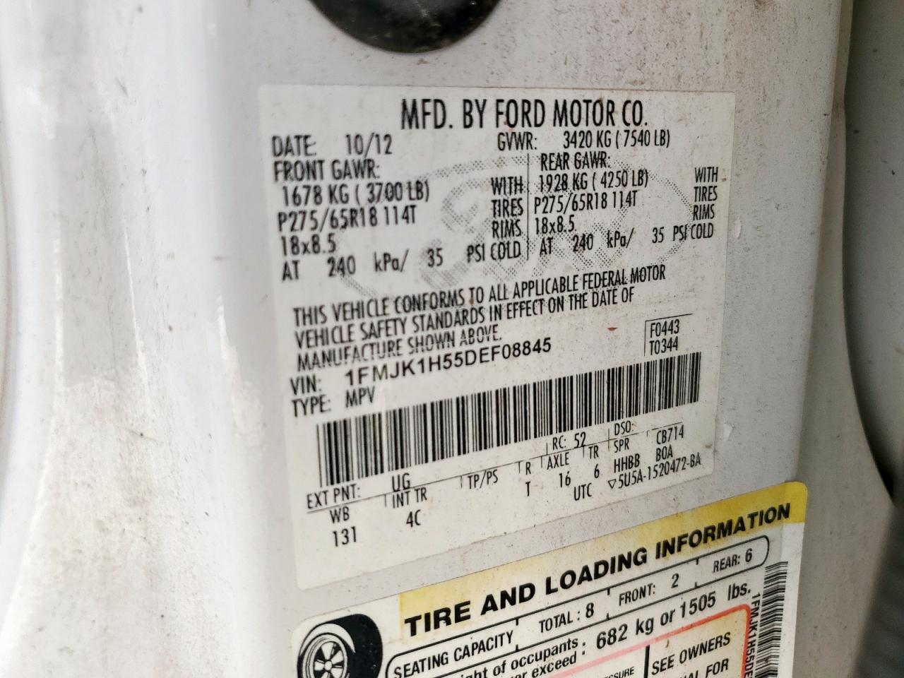 FORD EXPEDITION EL XLT