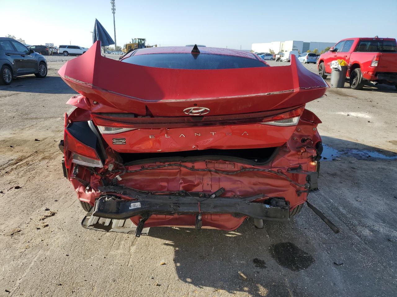 Lot #3301829347 2021 HYUNDAI ELANTRA SE