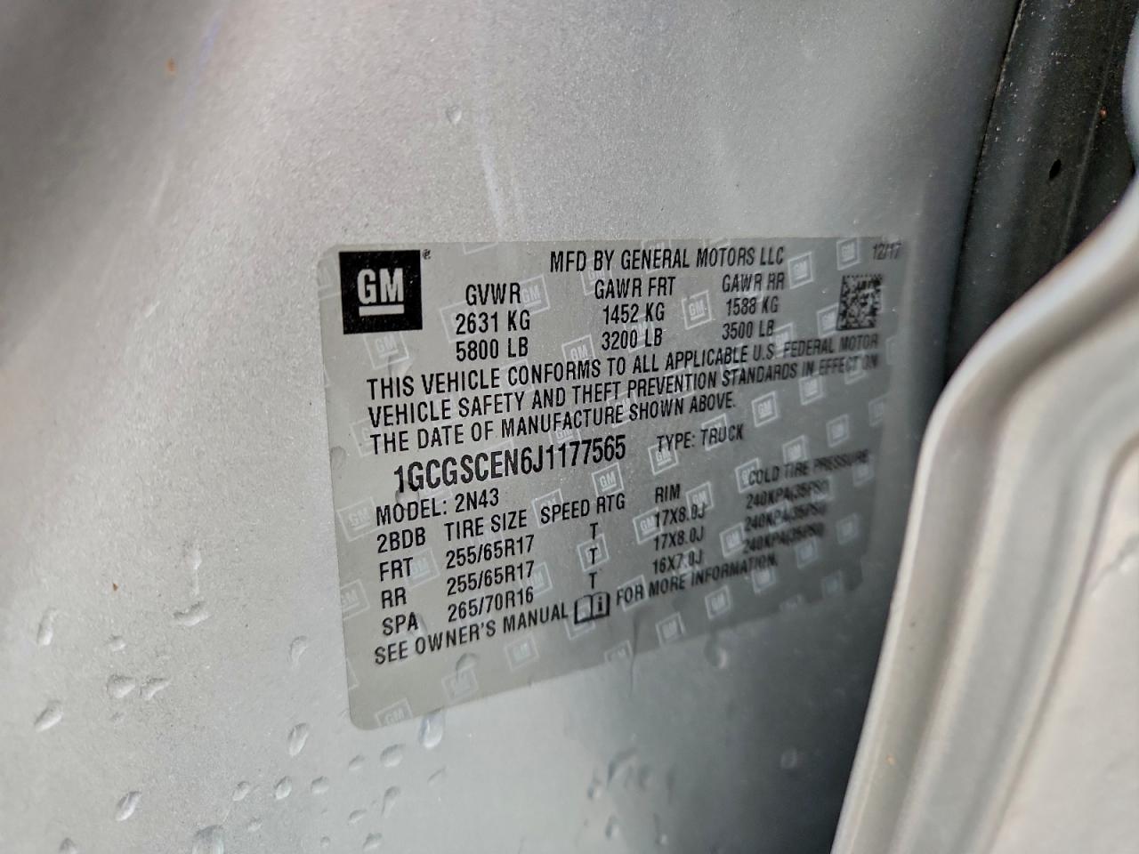 CHEVROLET COLORADO LT