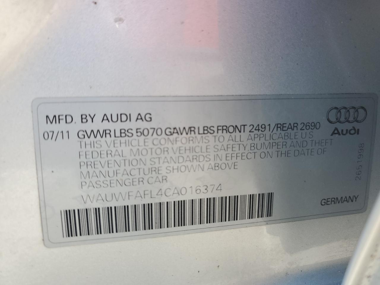 AUDI A4 PREMIUM PLUS