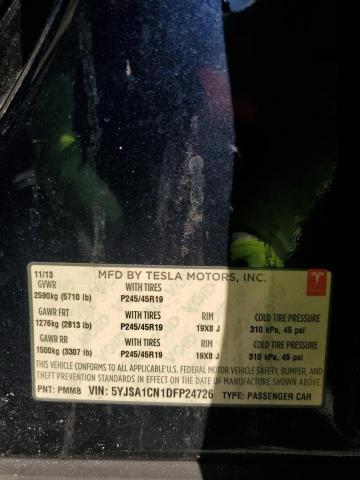 2013 TESLA MODEL S #3294256878