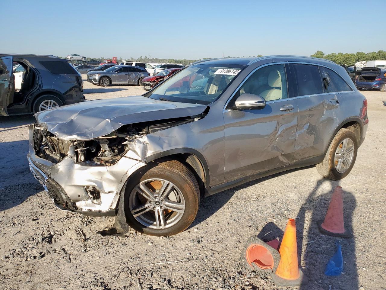 Lot #3280271960 2021 MERCEDES-BENZ GLC 300 4M