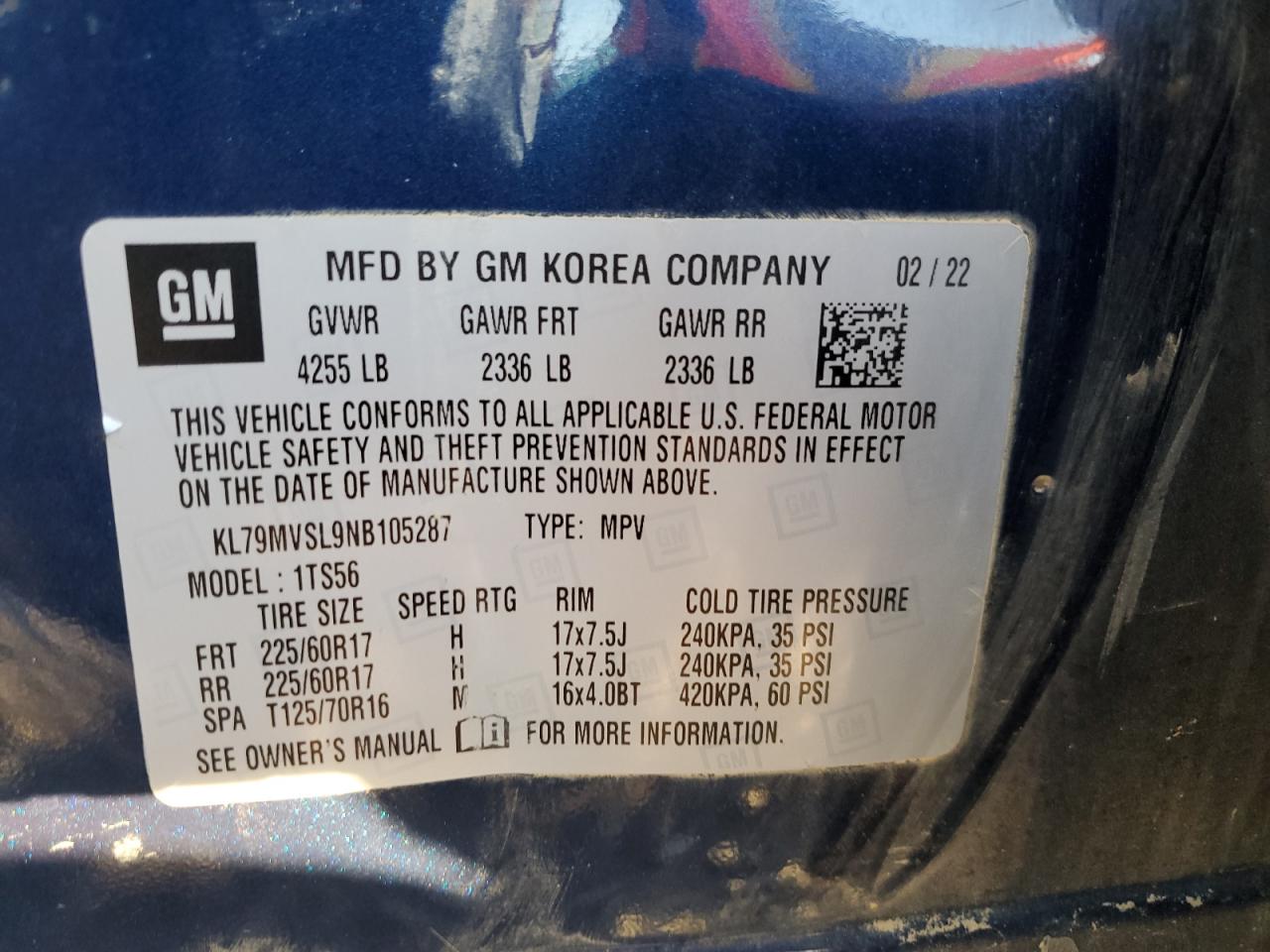 CHEVROLET TRAILBLAZER ACTIV