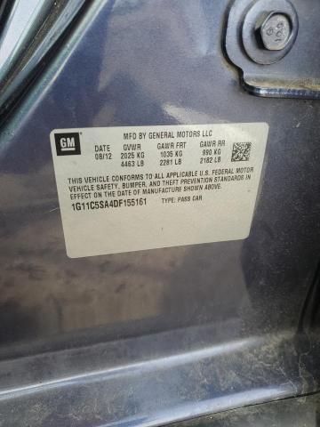 2013 CHEVROLET MALIBU 1LT #3308085174