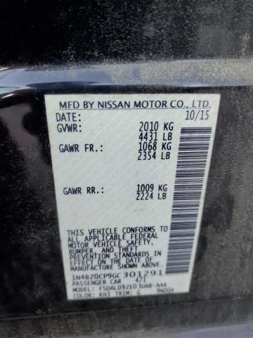 2016 NISSAN LEAF SV - 1N4BZ0CP9GC301291