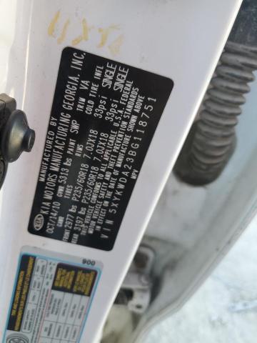 2011 KIA SORENTO SX - 5XYKWDA23BG118751