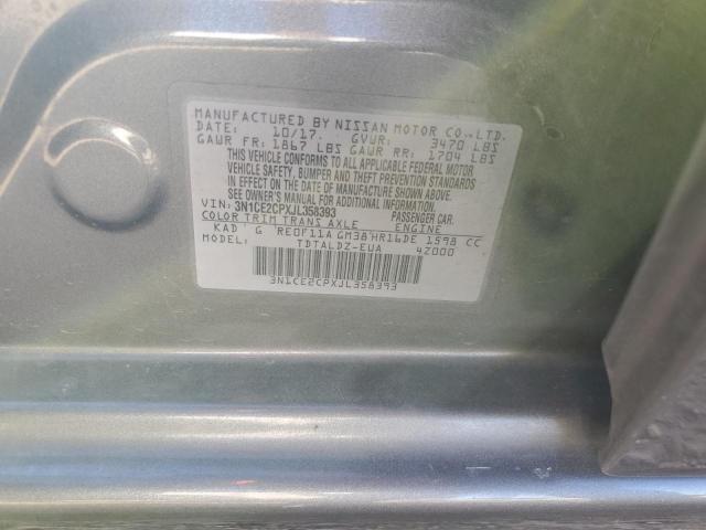 2018 NISSAN VERSA NOTE 3N1CE2CPXJL358393