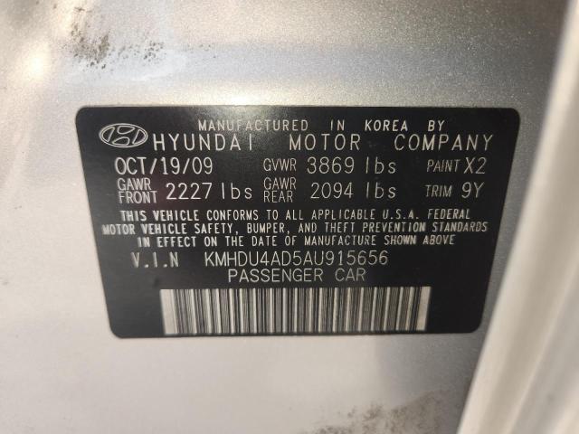 2010 HYUNDAI ELANTRA BL #3293728950