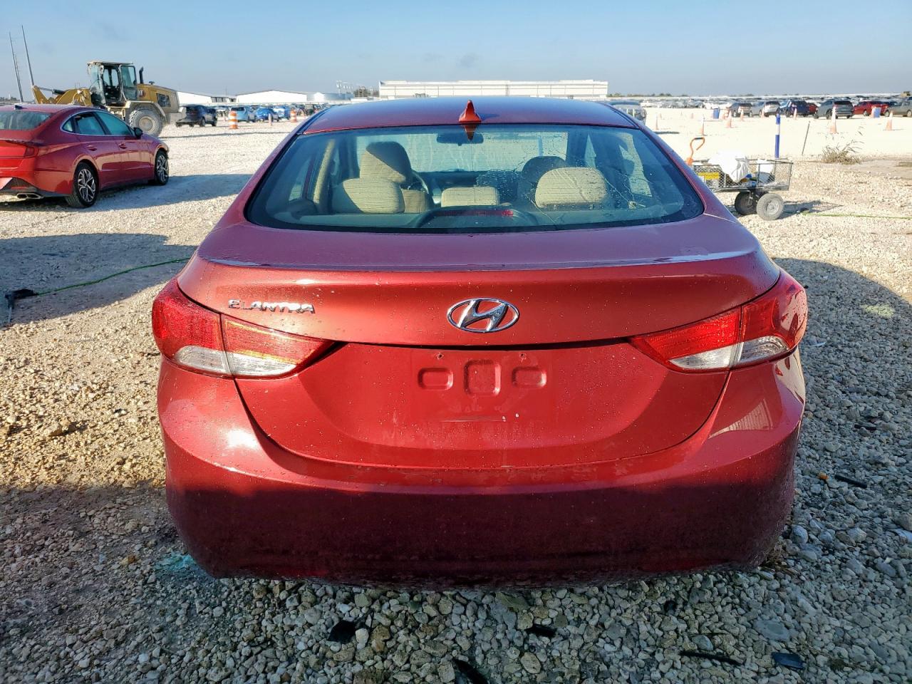 Lot #3312248539 2013 HYUNDAI ELANTRA GL