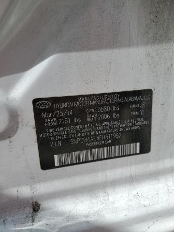 2014 HYUNDAI ELANTRA SE - 5NPDH4AE4EH511992