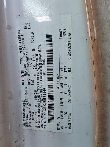 2018 FORD F150 SUPER #3305325334