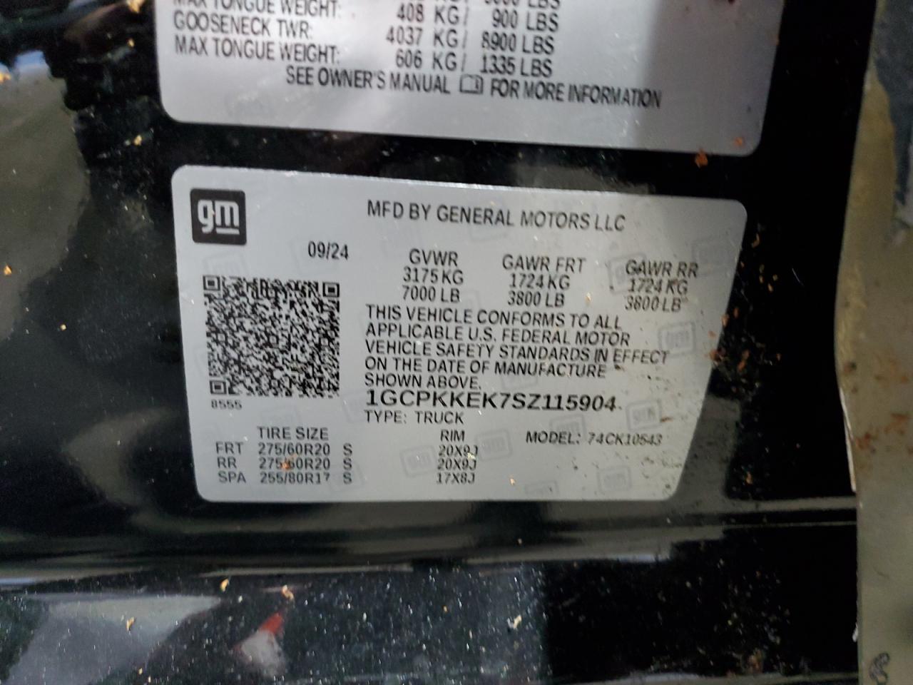 CHEVROLET SILVERADO K1500 LT-L