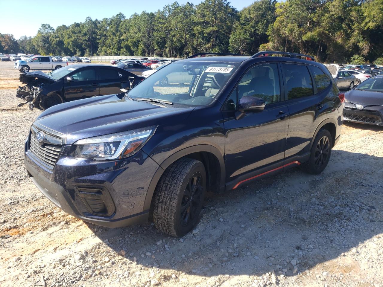 Lot #3291356158 2020 SUBARU FORESTER S