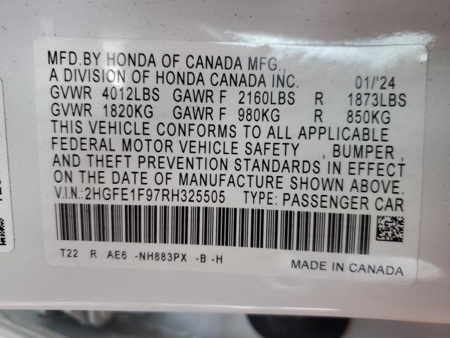 2024 HONDA CIVIC TOUR #3319986176