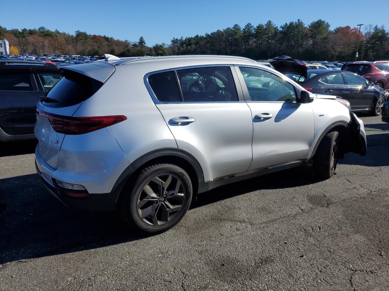 Lot #3316829403 2020 KIA SPORTAGE S