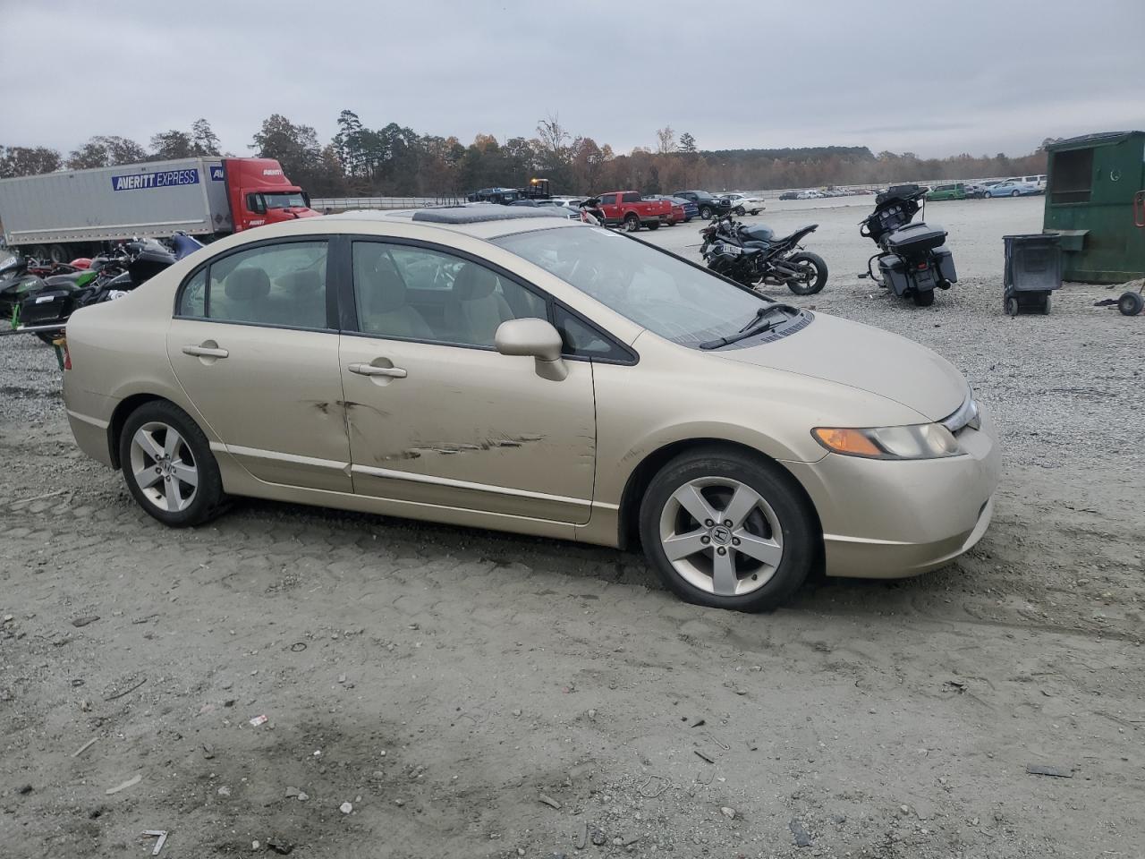 Lot #3284671343 2007 HONDA CIVIC EX