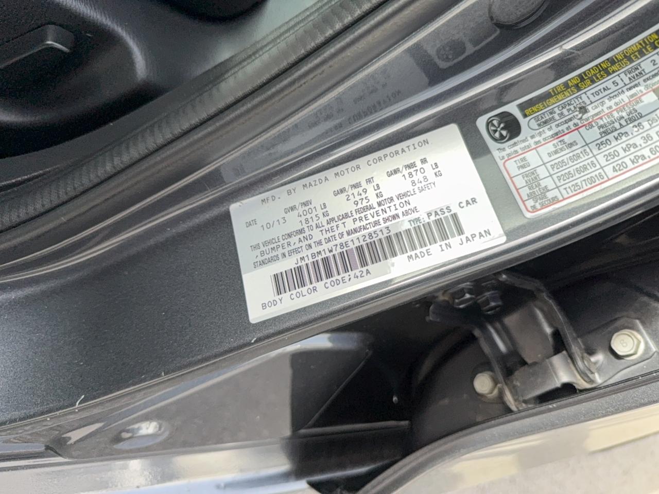 MAZDA 3 GRAND TOURING