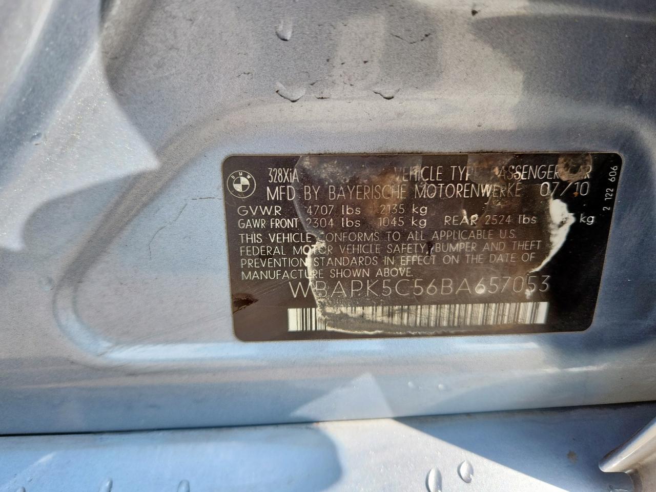 BMW 3 SERIES XI SULEV