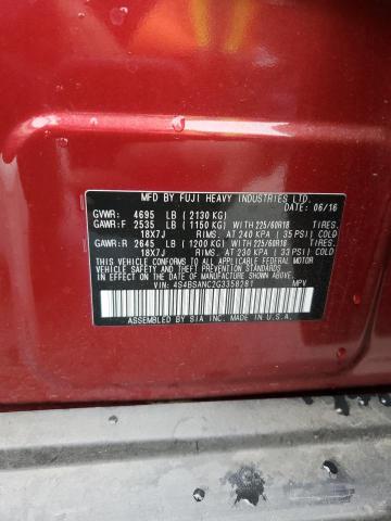 2016 SUBARU OUTBACK 2. #3304032505