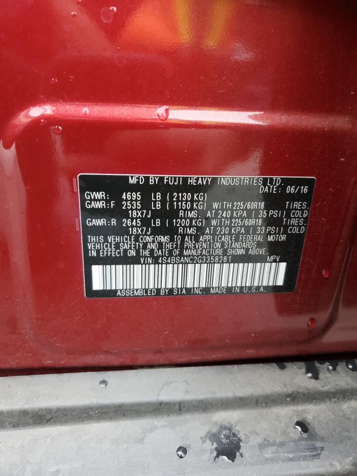 SUBARU OUTBACK 2.5I LIMITED